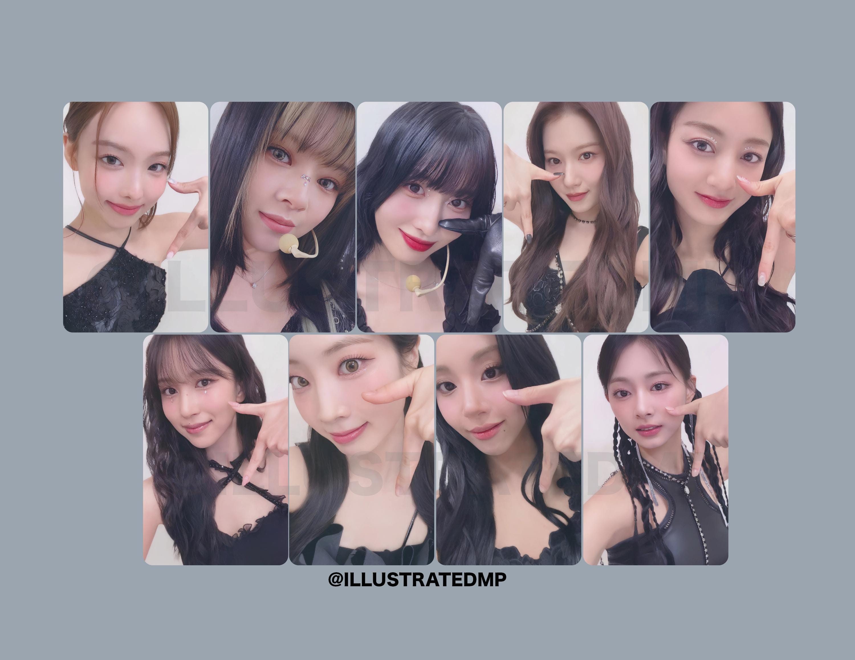 TWICE ONCE JAPAN 7th Anniversary Photocards 2024 (unofficial) [w