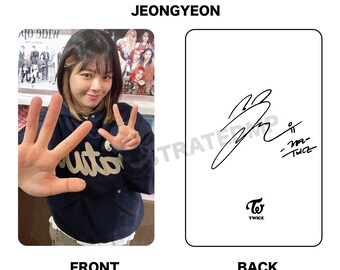 TWICE ONCE AGAIN 2023 Photocards (twice 8th Anniversary) [w