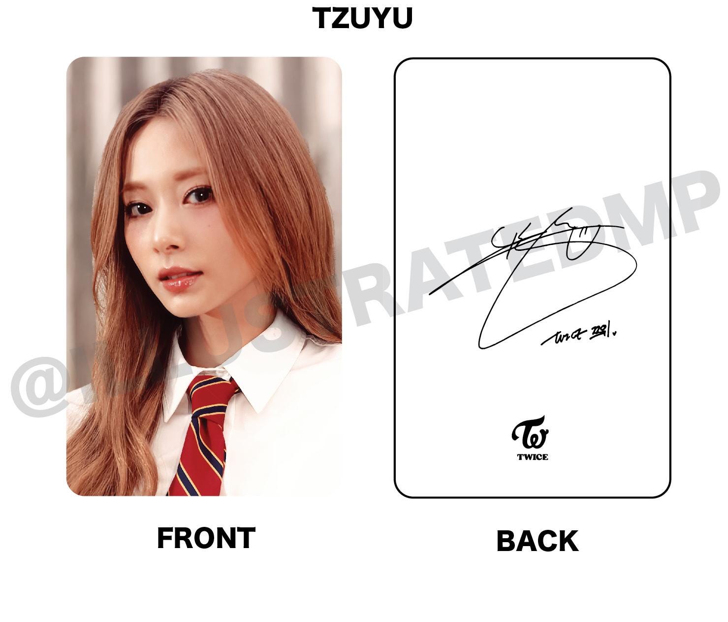 TWICE STRATEGY Step 1 Concept Photocards (unofficial) [w/ Freebies