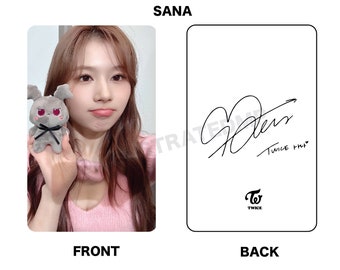 TWICE HARE HARE Purple Cheonsa Photocards (2023) [w/ Freebies] - Etsy