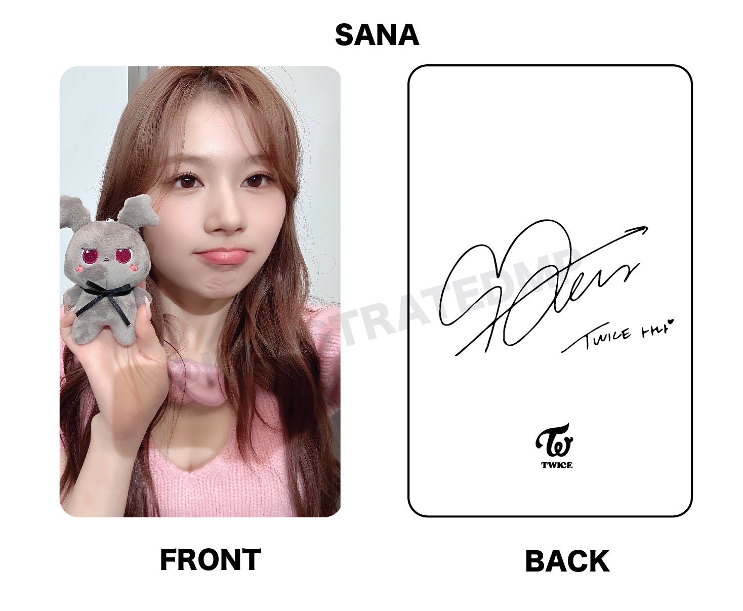 TWICE HARE HARE Purple Cheonsa Photocards (2023) [w/ Freebies] - Etsy