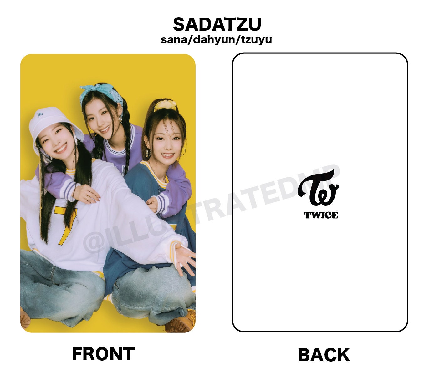 TWICE UNIT ONCE 第4世代ファンクラブフォトカード【特典付き】 - Etsy