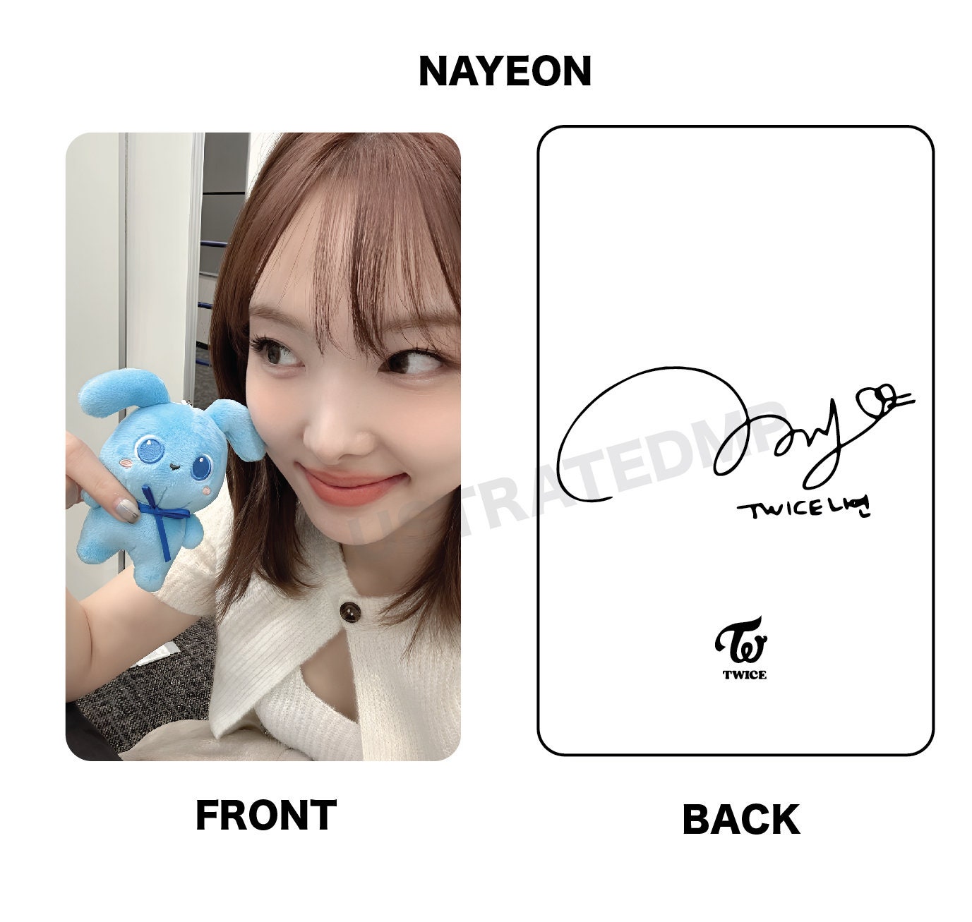 TWICE HARE HARE Blue Cheonsa Photocards (2023) [w/ Freebies] - Etsy