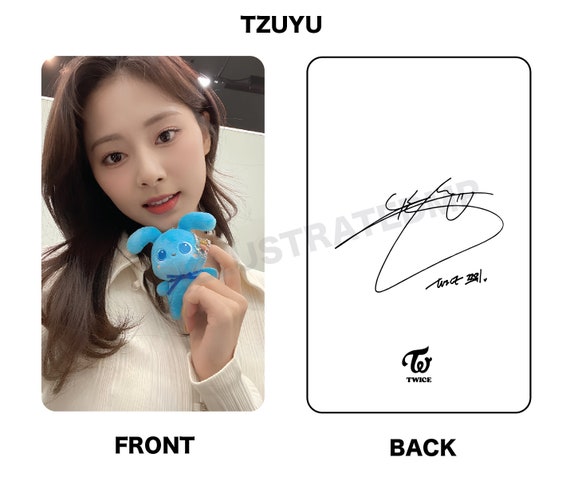 ジョンヨン チェキ HAREHARE サイン TWICE twice TWICE HARE HARE Blue Cheonsa Photocards (2023) [w/ Freebies] - Etsy