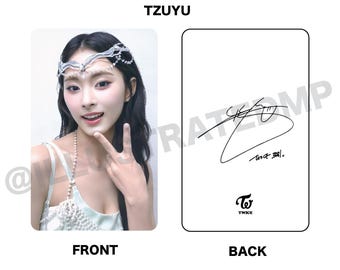 TWICE DIVE JAPAN Exclusive Selfie Photocards (unofficial) [w