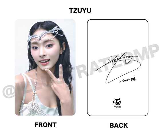 TWICE DIVE JAPAN Exclusive Selfie Photocards (unofficial) [w