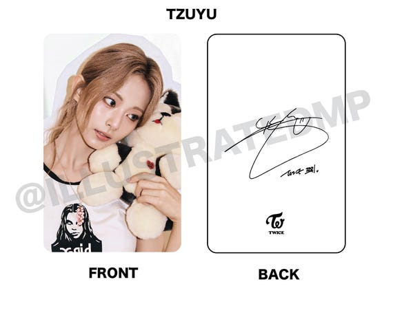 TWICE STRATEGY Step 4 Concept Photocards (unofficial) [w/ Freevies