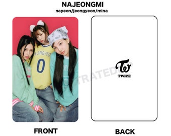 TWICE UNIT ONCE 第4世代ファンクラブフォトカード【特典付き】 - Etsy