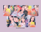 TWICE X OISHI Philippines Fanmeet Photocards Snacktacular 2024