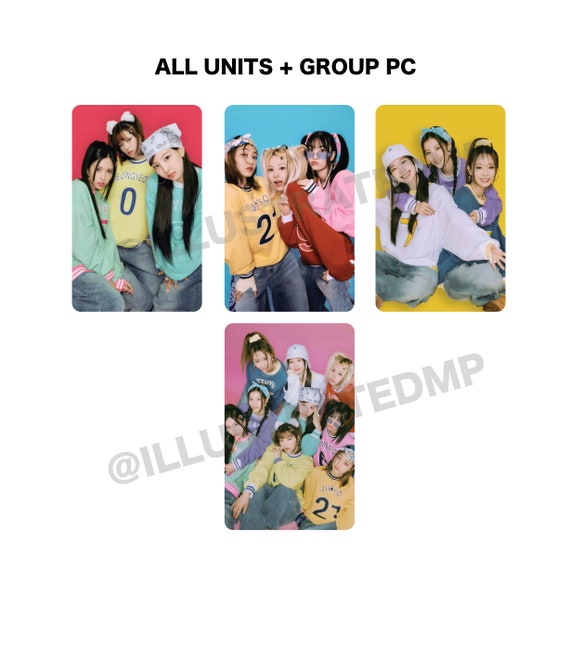 TWICE UNIT ONCE 4TH Generation Fanclub Photocards [w