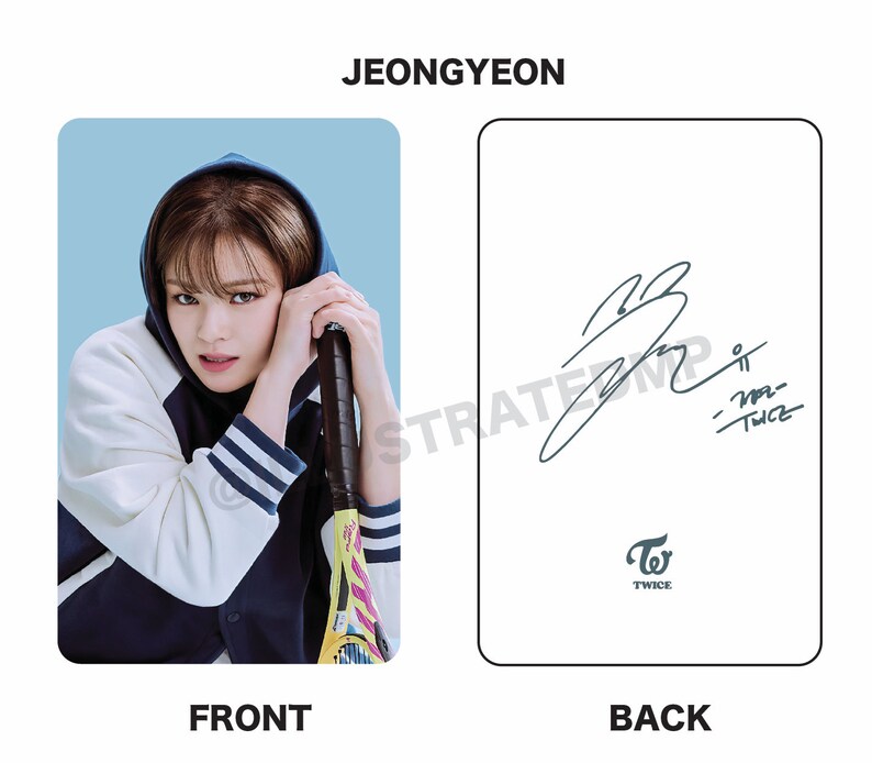 TWICE Ready to Be Japan Photocards w/ freebies JEONGYEON