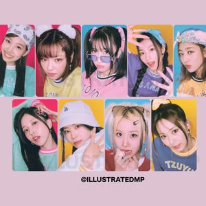 TWICE ONCE 4th Generation Fan Club TWICEZINE Version Photocards (unofficial) [w/ freebies]