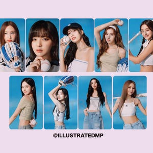 TWICE HOME 9ROUND Concept Photocards (Unofficial) [w/ freebbies]