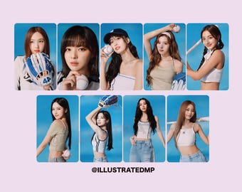 TWICE HOME 9ROUND Concept Photocards (Unofficial) [w/ freebbies]