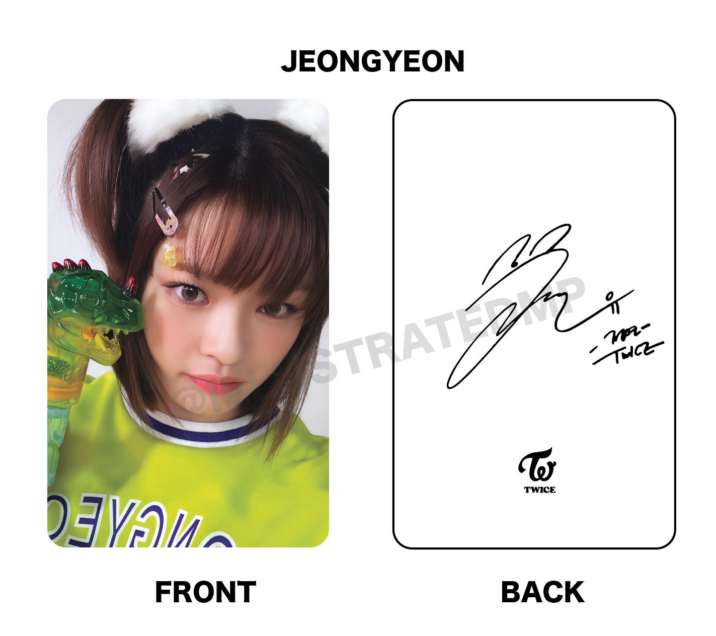 TWICE ONCE 4期ファンクラブ セルフィーフォトカード 2023 (非公式