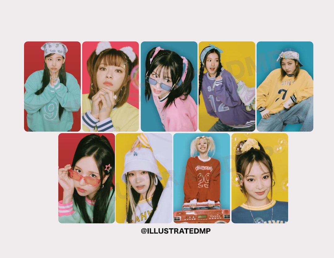 TWICE 2023 ONCE 4th GENERATION Photocards [w/ Freebies] - Etsy