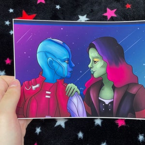 Sisters - Gamora & Nebula | Print