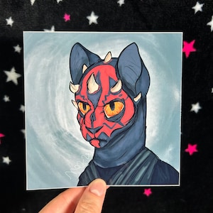 Maul Cat Print