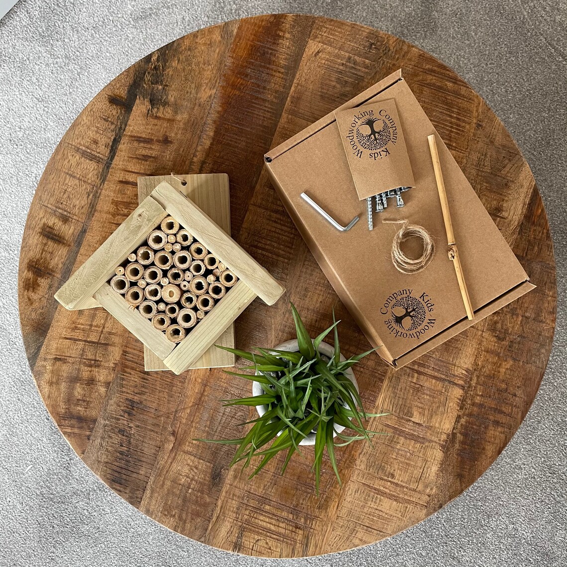 Bug Hotel Kit Bee Hotel Kit Woodwork for Children Etsy