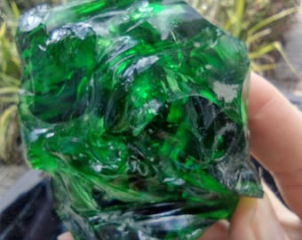 EMERALD GREEN  Andara Crystal Divine Presence & Spiritual Light Monatomic Shaman Energy 10.5 ounce o75