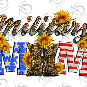 Western Military Mom Png Sublimation Design, 4th of July Png, Leopard Camo Military Mom Png, USA Flag Military Mom Png, Digital Download