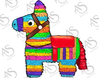 Mini Llama Piñata, Decoración Mesa Llama, Fiesta Fiesta, Fiesta Cumpleaños  -  México