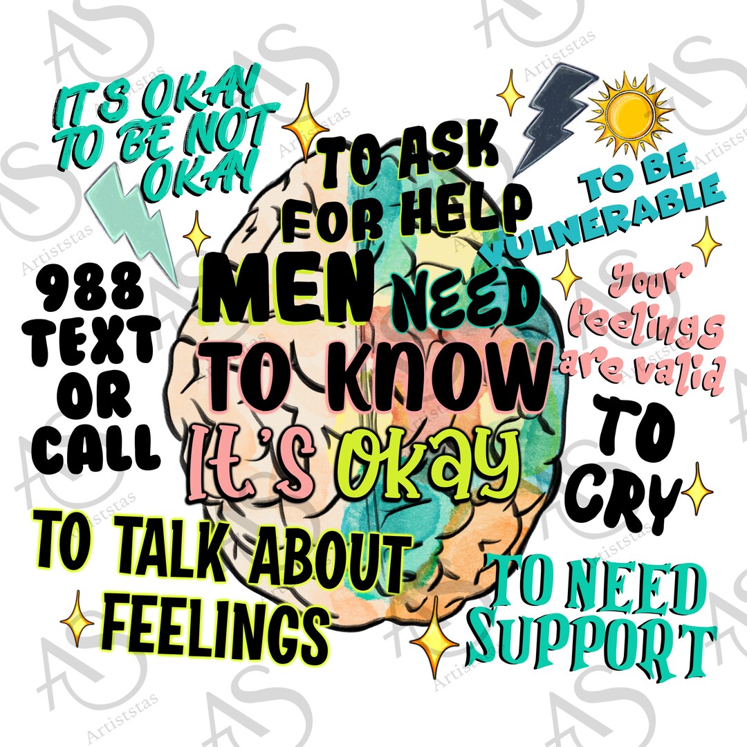 Men's Mental Health Matters Png Sublimation Design Download, Mental ...