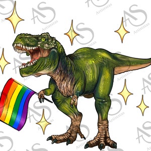 Google Chrome Dino T Rex LGBT Pansexual Pride Flag Dinosaur | iPad Case &  Skin