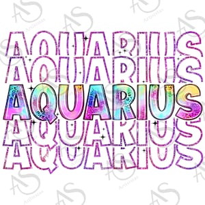 Aquarius png sublimation design download, western Aquarius png, horoscopes png, zodiac png, astrology png, sublimate designs download