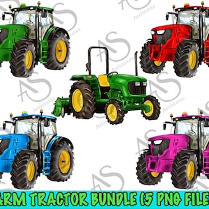 Farm Tractor Bundle Png Sublimation Design, Hand Drawn Farm Tractor Bundle Png, Farm Life Png, Farm Tractor Png Digital Downloads