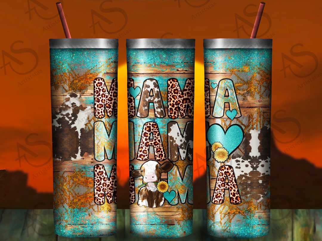 Western Mama Tumbler Png Sublimation Design,20oz Skinny Tumbler Png ...
