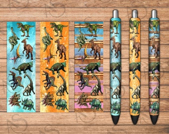 Dinosaurs Pen Wrap Png Sublimation Design, Dinosaur Png, Hand Drawn Dinosaur Png, Animal Pen Wrap Png, Dinosaur Design Png, Digital Download