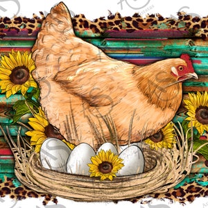 Western Chicken And Eggs Png Sublimation Design, Western Chicken Png,Western Design Png, Serape Background Png,Chicken Png, Digital Download