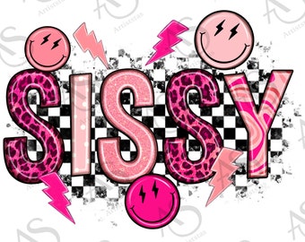 Sissy png sublimation design download, frères et soeurs png, petite soeur png, soeur design png, western sissy png, sublimation designs download