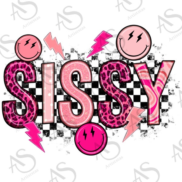 Sissy png sublimation design download, sibling png, little sister png, sister design png, western sissy png, sublimate designs download