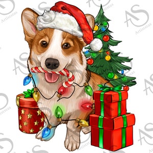 Corgi Dog Christmas T-shirt, Merry Corgmas, Gift For Dog Lovers, Dog T –  Famhose