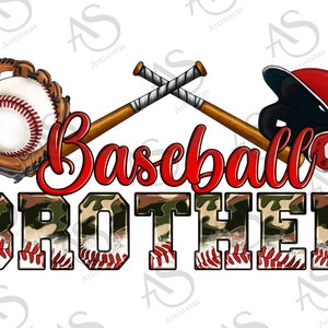 Baseball brother png sublimation design download, Baseball sport png, Baseball ball png, game day png, sports brother png,sublimate download