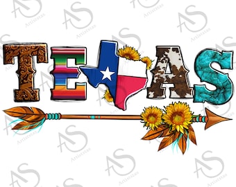 Western Texas With Texas Flag Map Png Sublimation Design, Cowhide Serape Texas Png, Texas Flag Map Png, Turquoise Texas Png Downloads