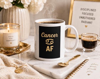Kubek z horoskopem – astrologiczny kubek do kawy, ceramiczny kubek z horoskopem