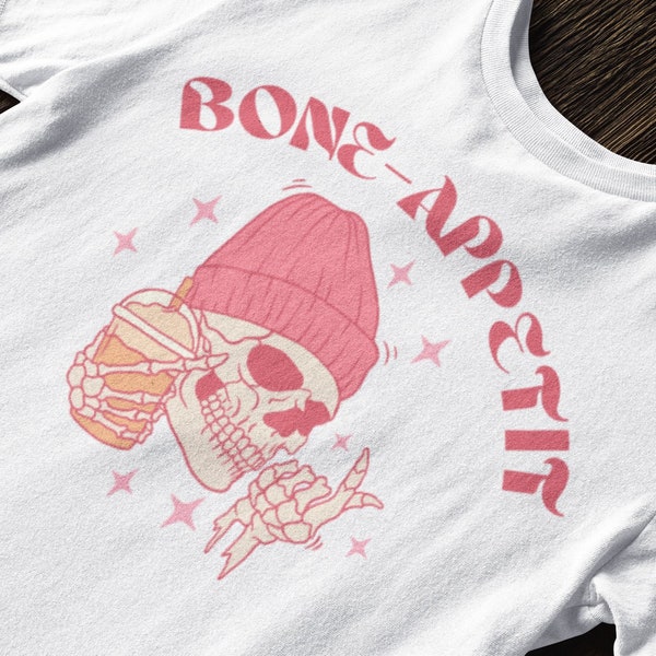 Bone-Appetit T-Shirt | Halloween | Pumpkin Spice | Basic | Fall | Coffee