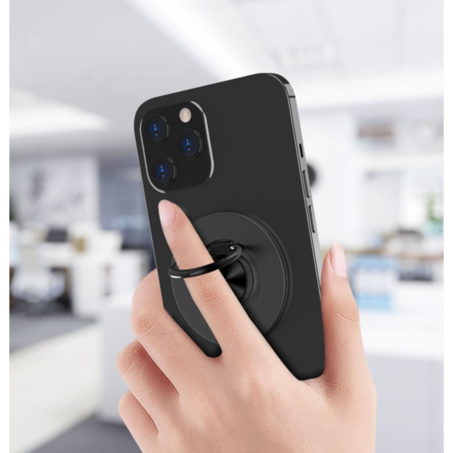 MagSafe Phone Ring Holder Metal Kickstand Grip iPhone12 Etsy