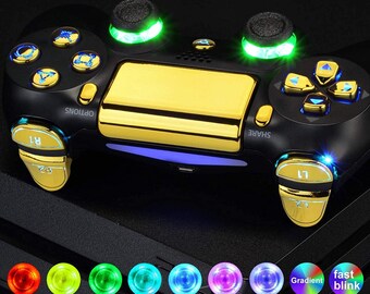 Gold Ps4 Controller Etsy