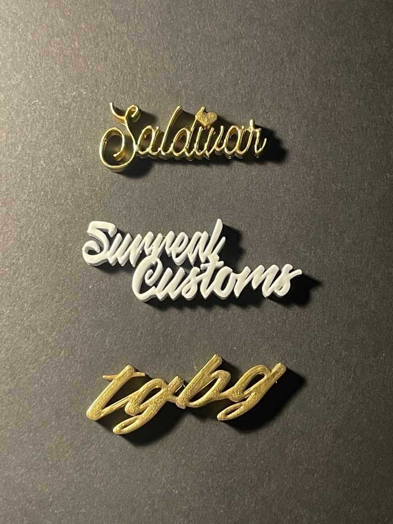 Personalized Custom Croc Charm Name Pins / Custom Shoe Charm / Etsy