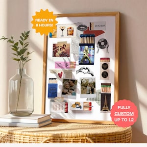 Aangepaste luciferdoosje kunstprint, gepersonaliseerde retro luciferdoosje poster, vintage luciferdoosje muur decor, digitale lucifers print, dopamine decor