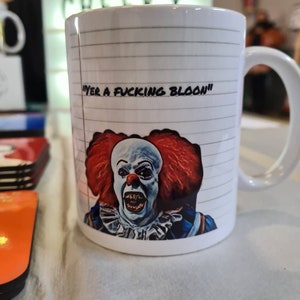 Horror movie mugs