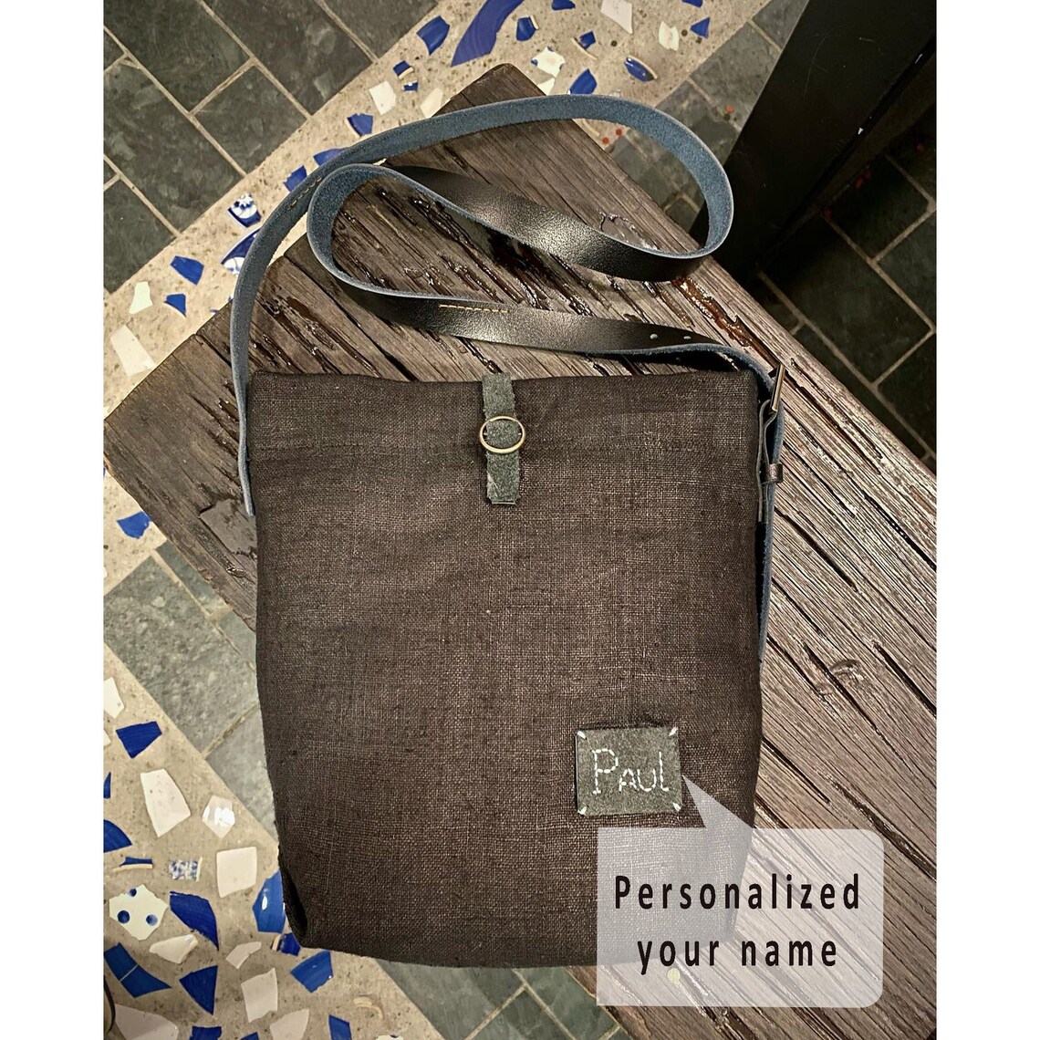 Mini ZIM Handmade Hemp Bag Tote Bag Shoulder Bag Handmade Etsy