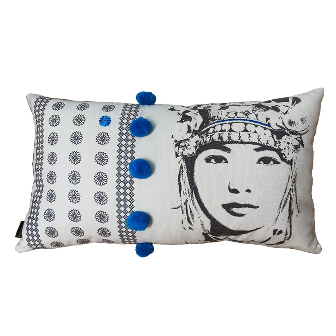 Cushion Cover Ethnic Cushion Cover Face Lolo Cushion Made Etsy