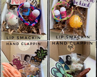 Tiny "surprise gift packages" for kids! (Fidgets, bracelets, gags, stickers & MORE!)