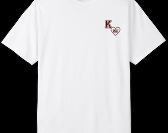 Sweetheart Shirt | The Man of My Dreams Wears Crimson and Cream | Gift for Girlfriend | Gift for Woman | HBCU Gift | Gift for Crush