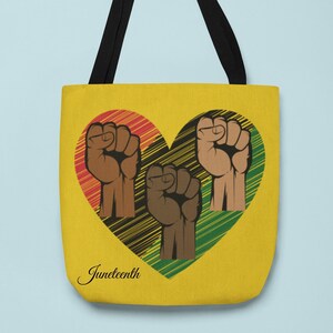 Juneteenth Celebration Tote,Heritage and Heart,Strength in Solidarity,Unity in Diversity,Resilience and Freedom,Empowerment in Every Thread